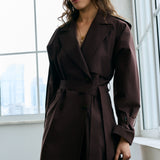 BERRY TRENCH COAT